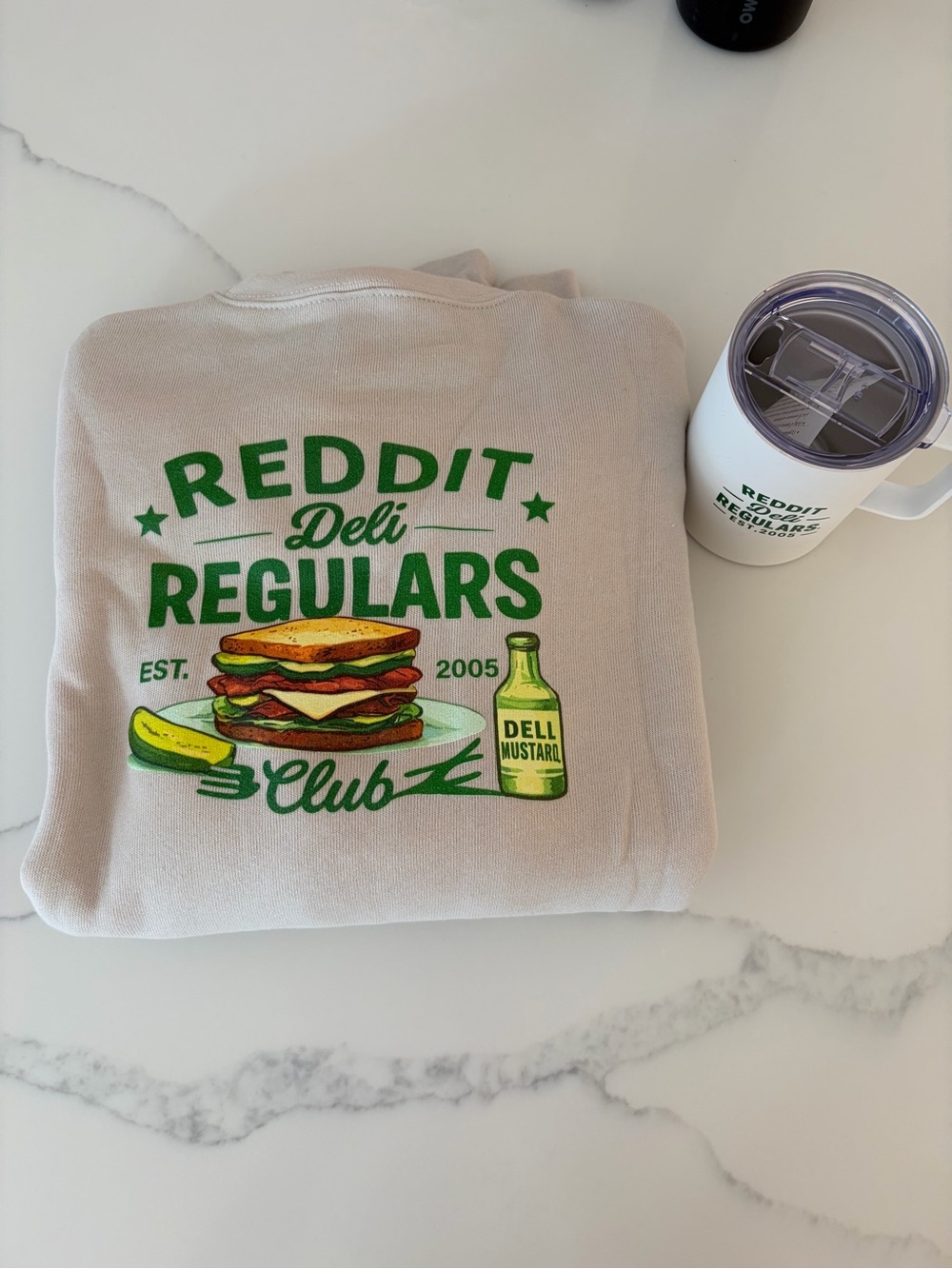 Bella Canvas Reddit Regulars Sweatshirt and Mug